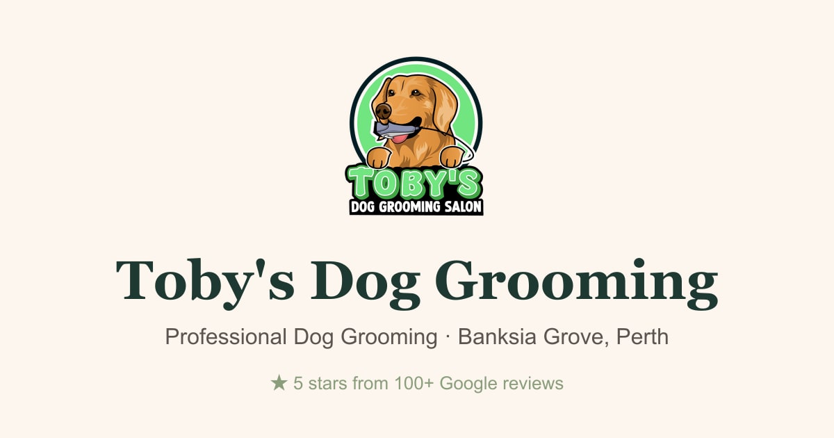 Toby's Dog Grooming